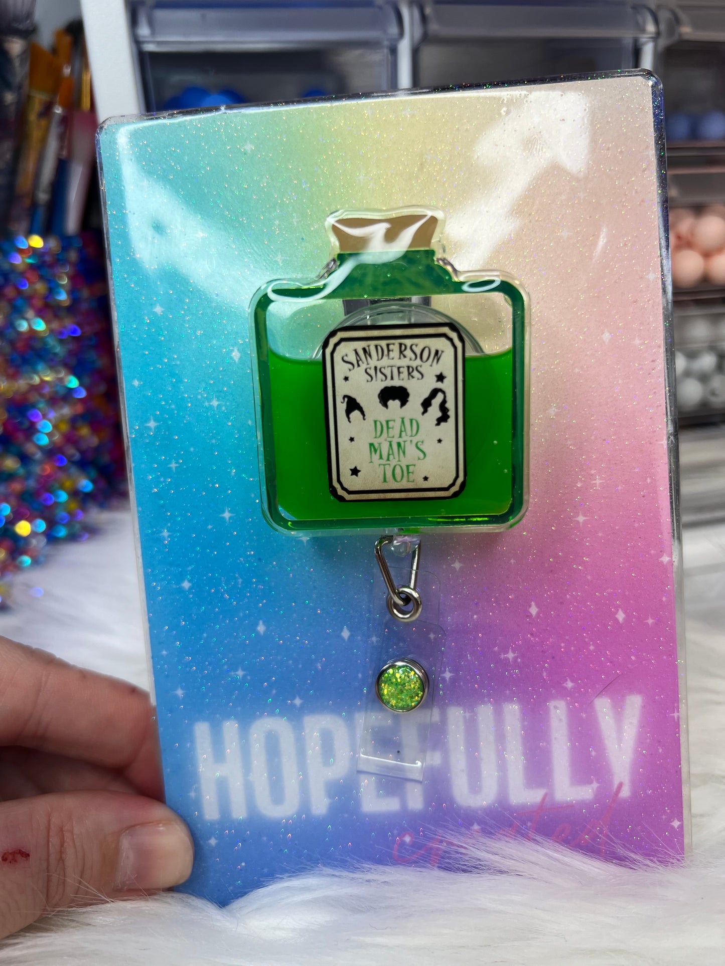 Dead Man’s Toe Potion Shaker Badge Reel
