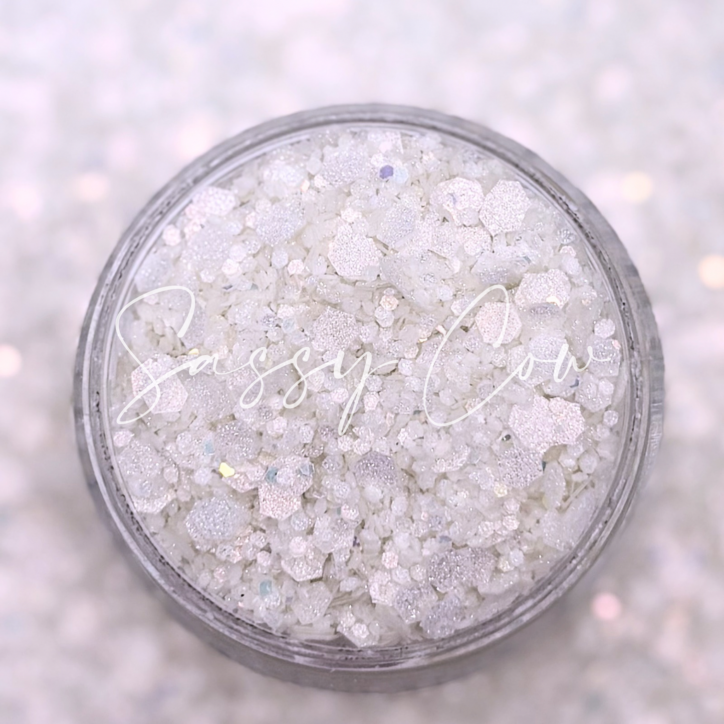 SEASHELL - Chunky Textured Glitter Mix