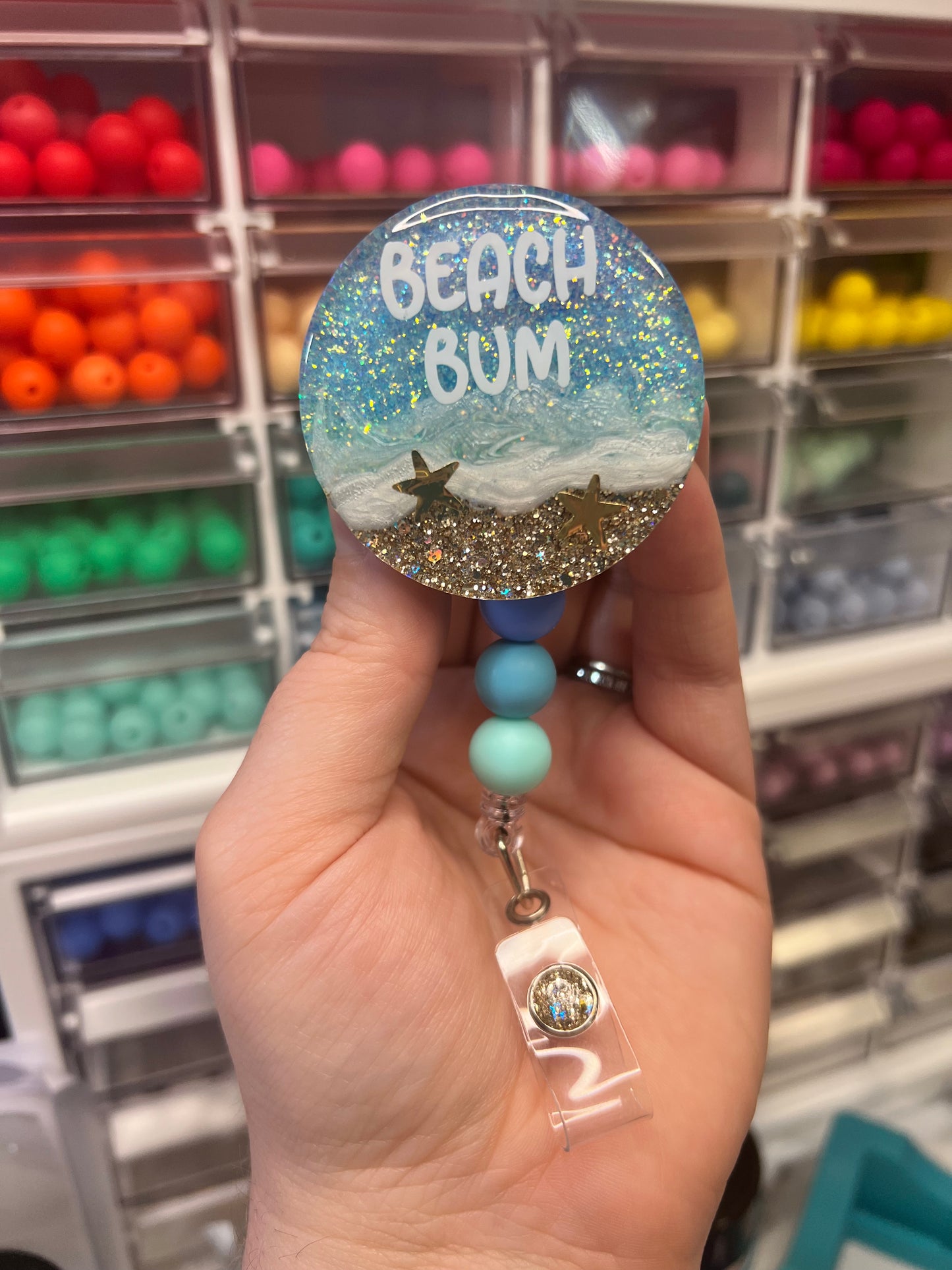 Beach Badge Reel