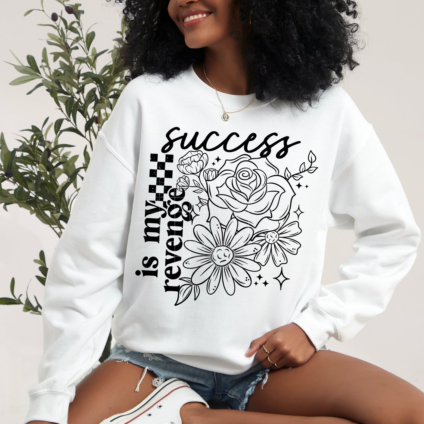 SUCCESS IS MY REVENGE DTF Transfer