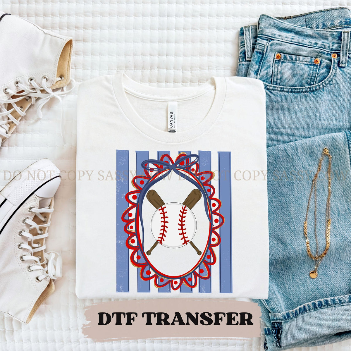 VINTAGE BASEBALL - DTF TRANSFER 0123