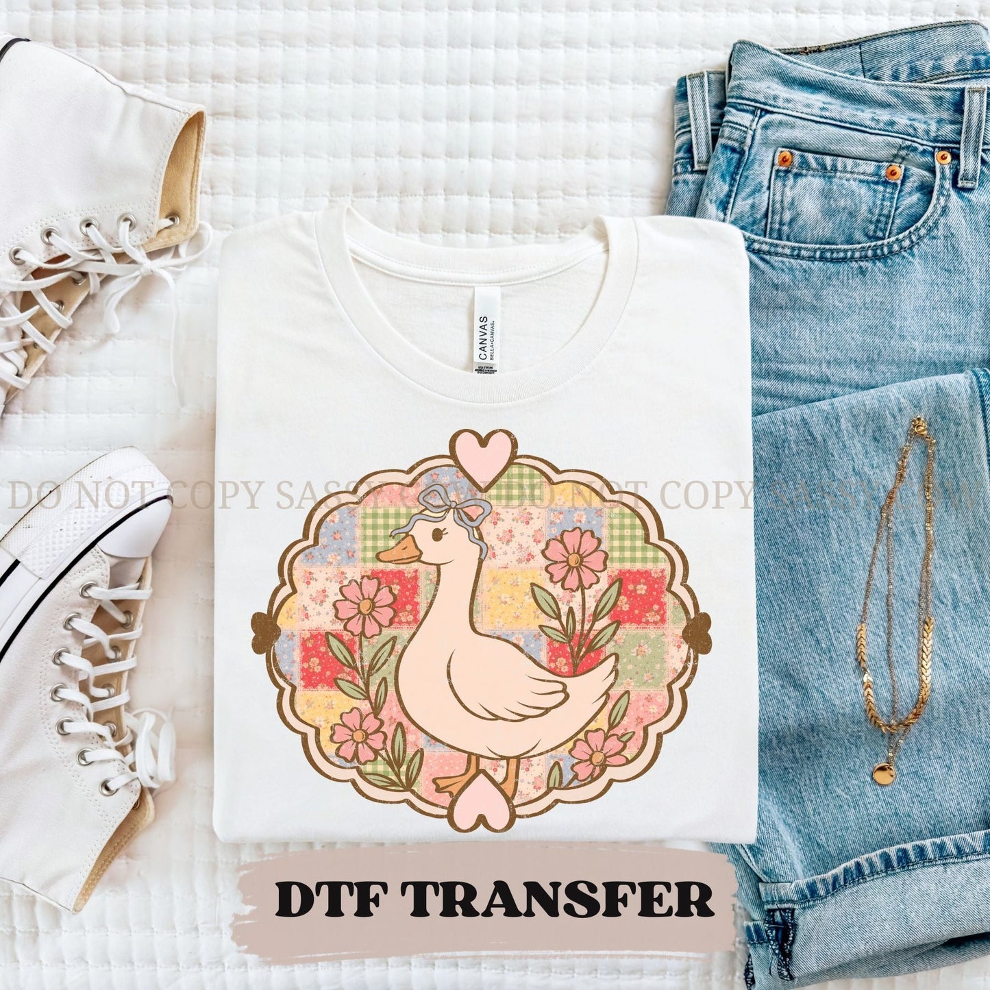 COTTAGE GOOSE - DTF TRANSFER 037