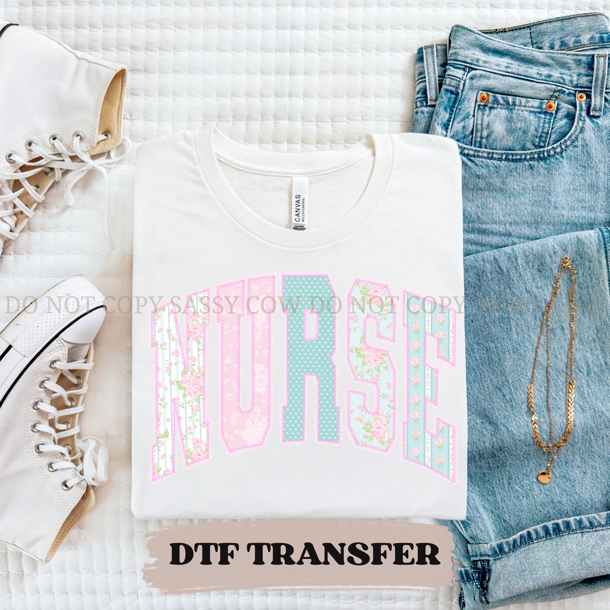 PASTEL NURSE - DTF TRANSFER 0194
