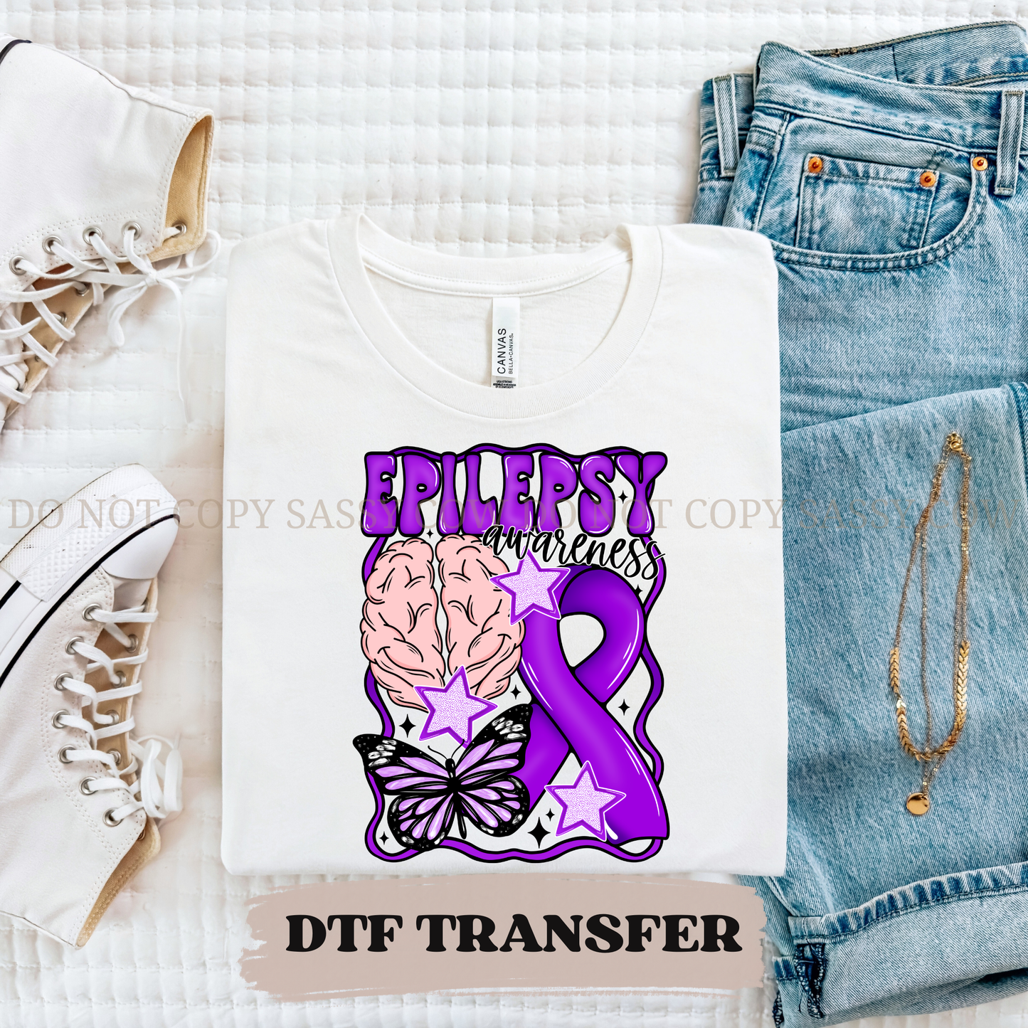 EPILEPSY AWARENESS- DTF TRANSFER 0203