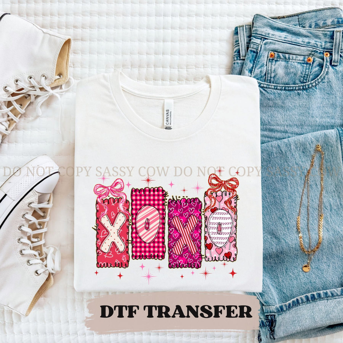 XOXO STAMPS- DTF TRANSFER 006