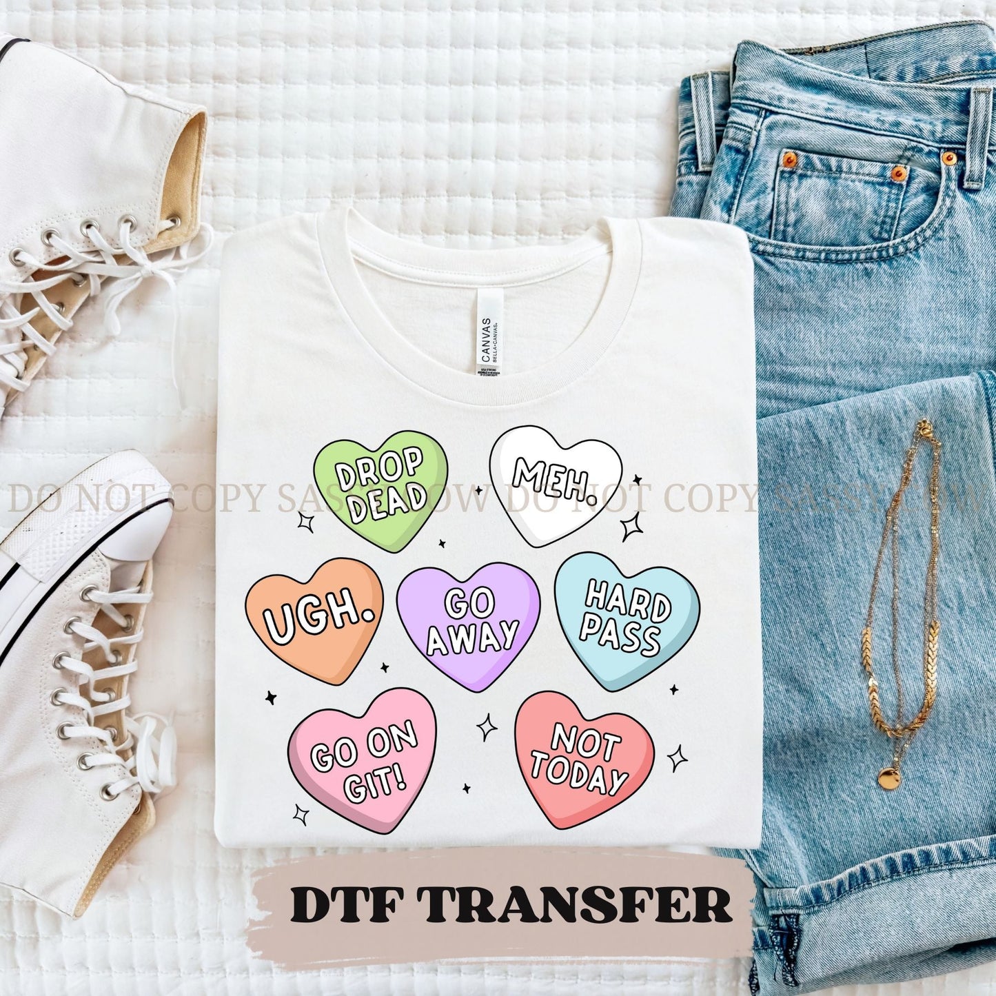 HEART CANDY - DTF TRANSFER 003