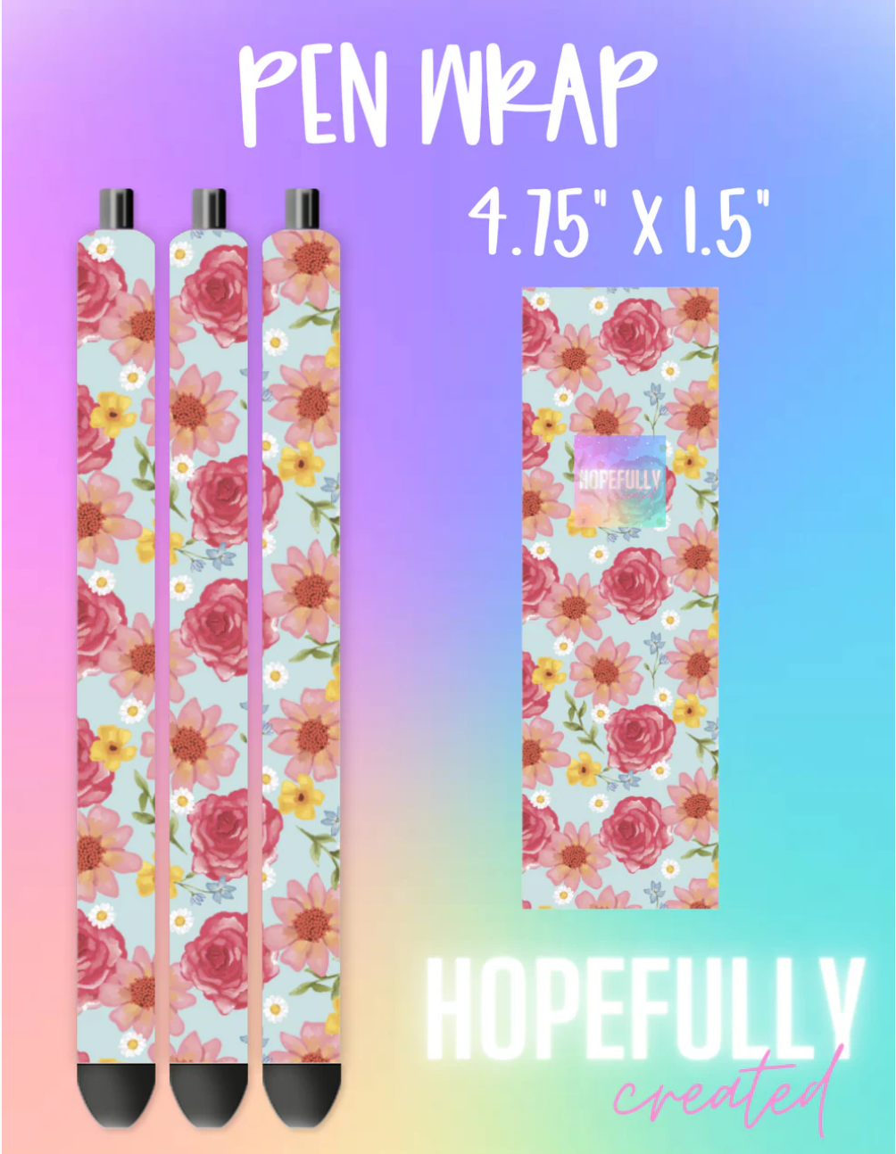 Floral Vinyl Collection- 1114