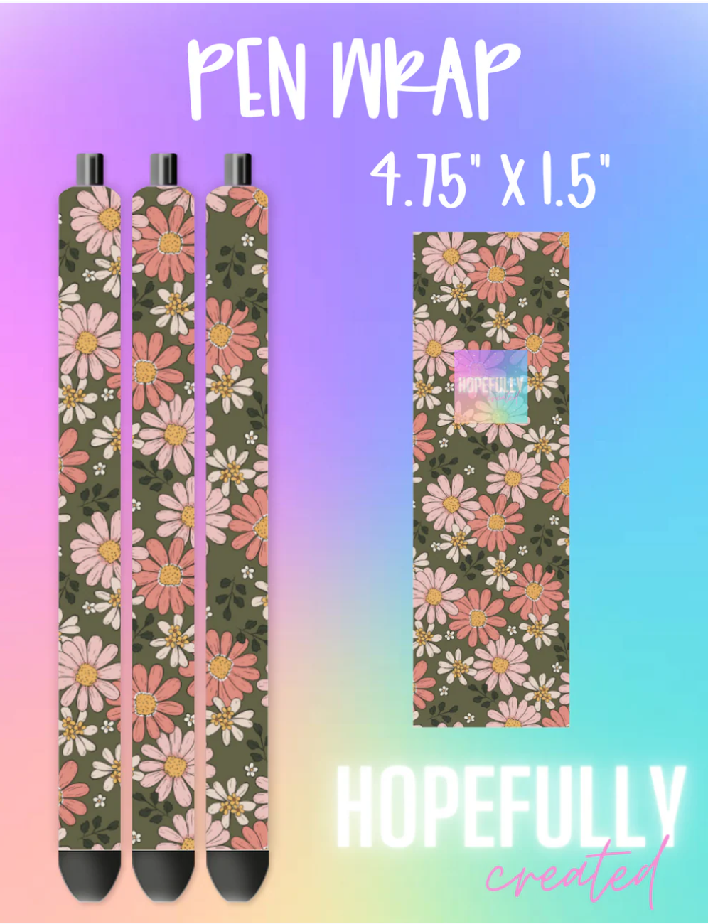 Floral Vinyl Collection- 1107