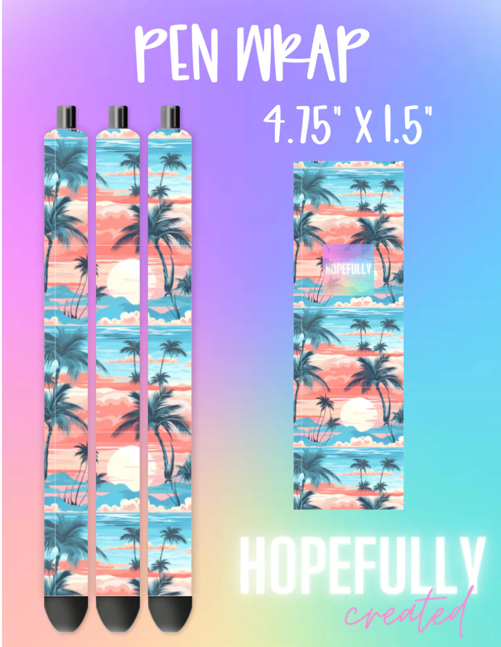 Palm Trees Vinyl Collection - 1165