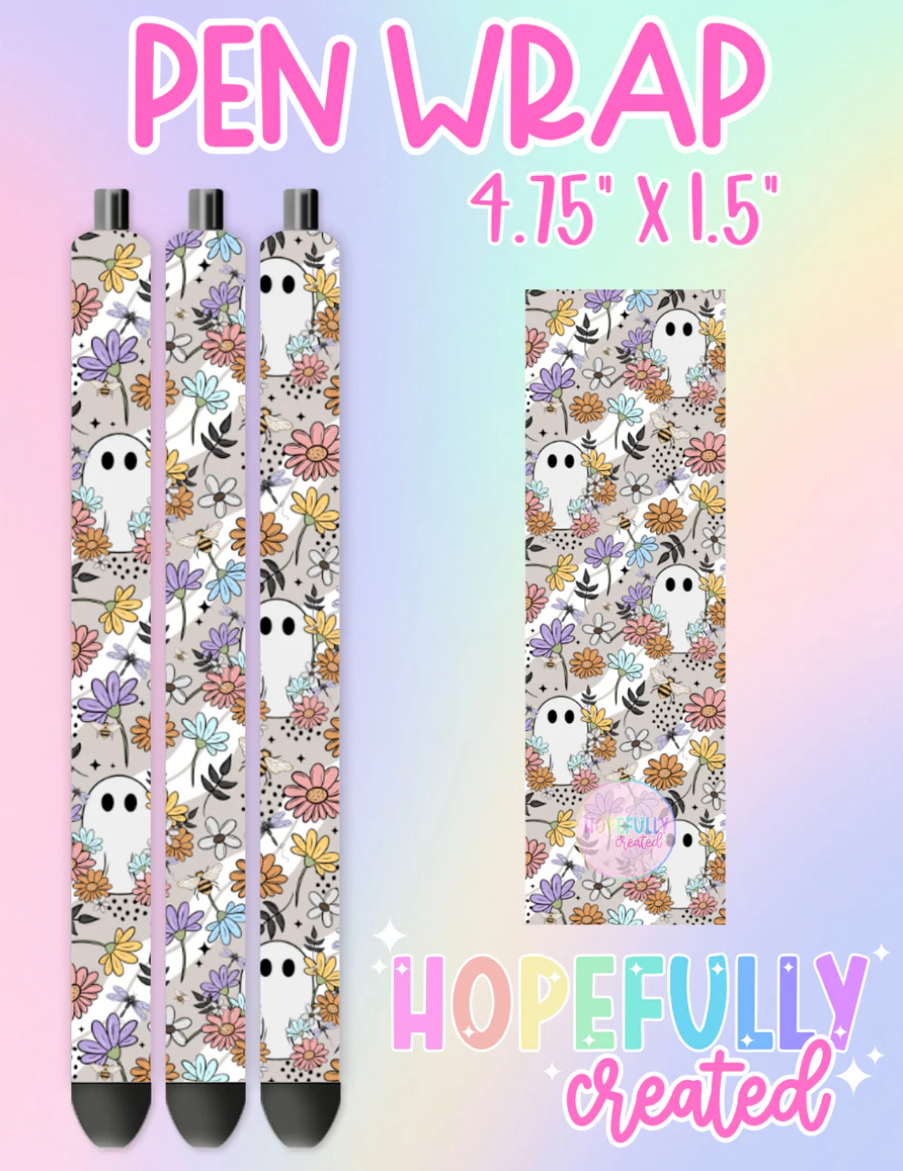 Floral Ghost Vinyl Collection- 1439