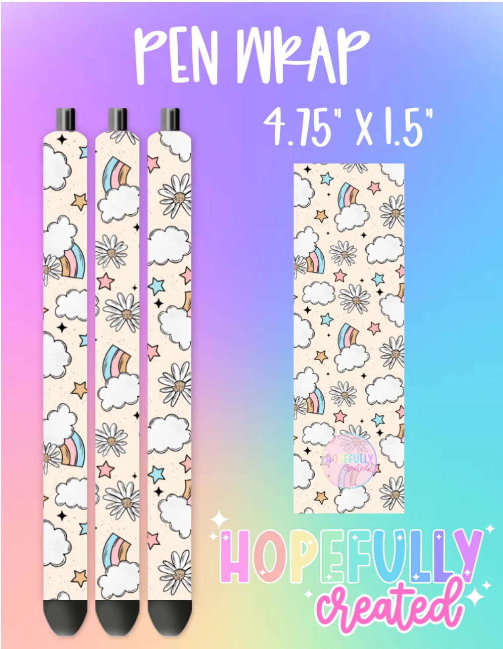 Flowers and Rainbows Vinyl Collection- 1260