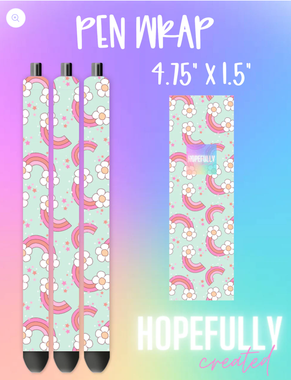 Floral Rainbow Vinyl Collection- 1122