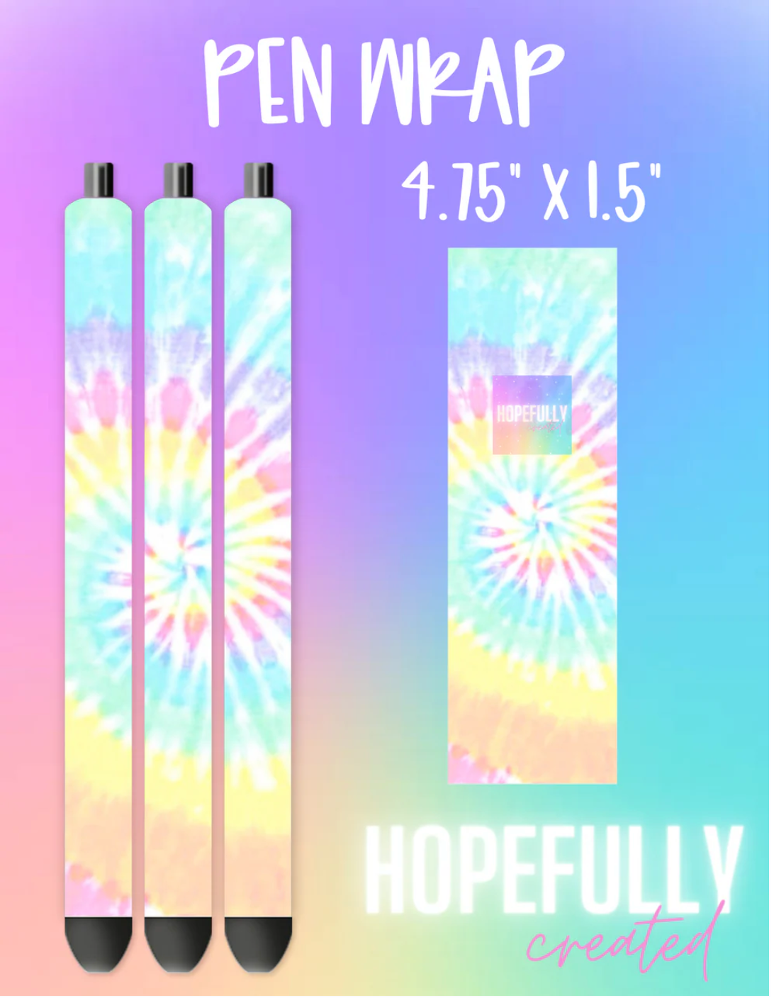 Pastel Tie Dye Vinyl Collection - 975