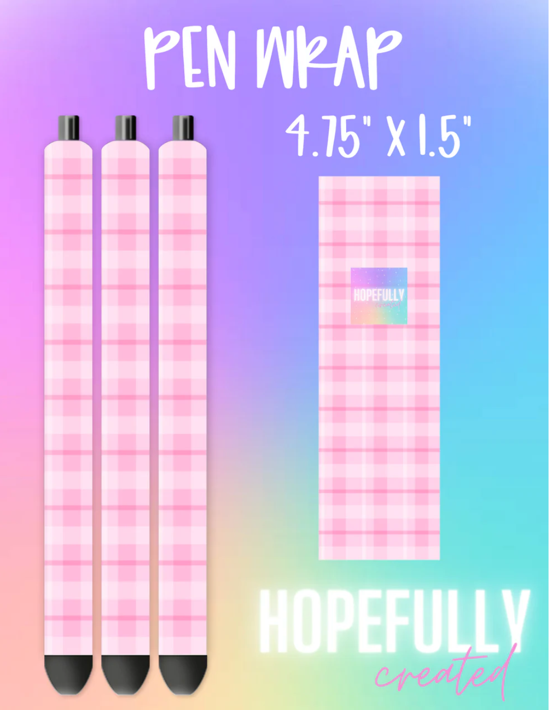 Pink Plaid Vinyl Collection - 631
