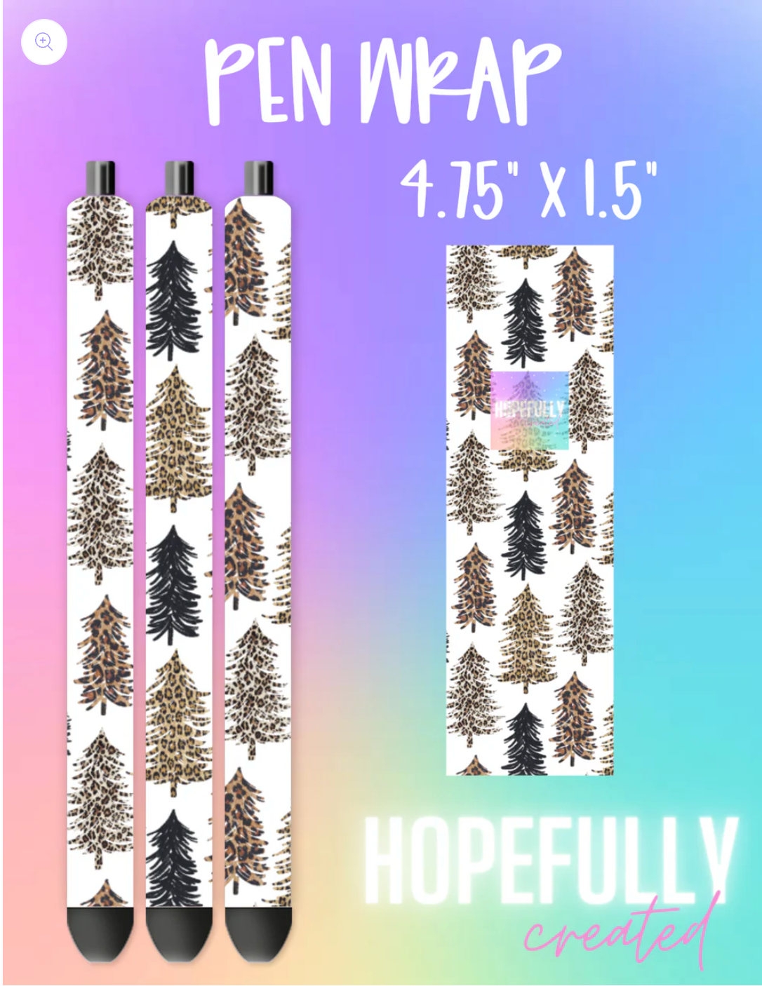 Leopard Trees Vinyl Collection - 656