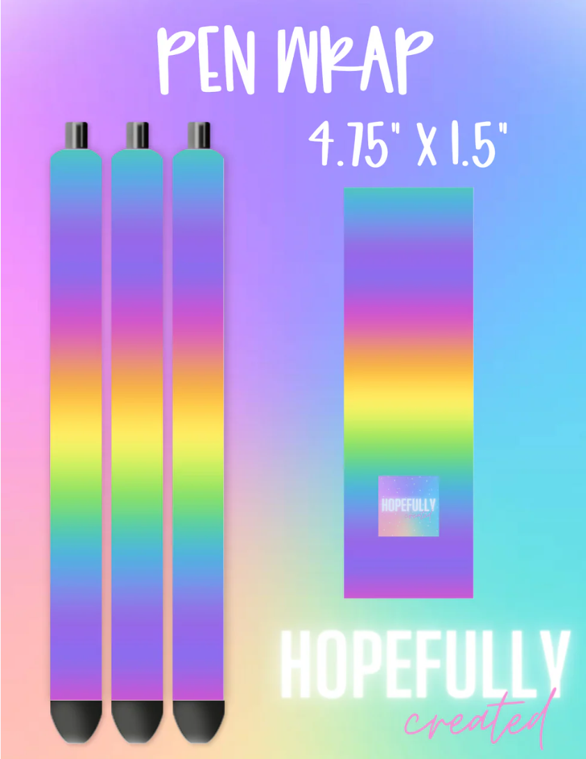 Rainbow Gradient Vinyl Collection- 309