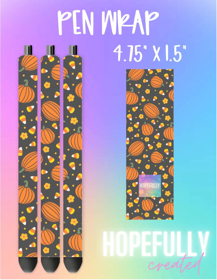 Candy Corn Pumpkins Vinyl Collection- 305