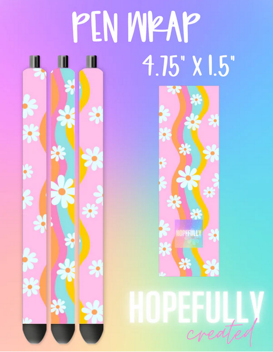 Wavy Flowers Vinyl Collection - 25