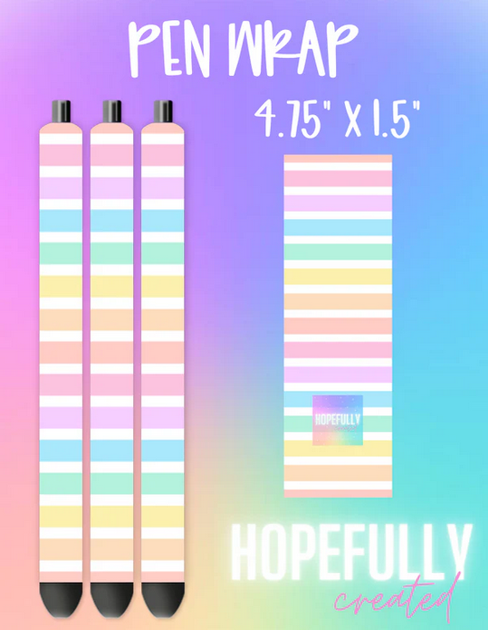 Pastel Stripes Vinyl Collection - 224