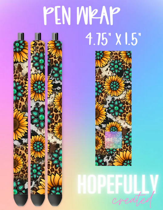 Leopard Flowers Vinyl Collection - 176