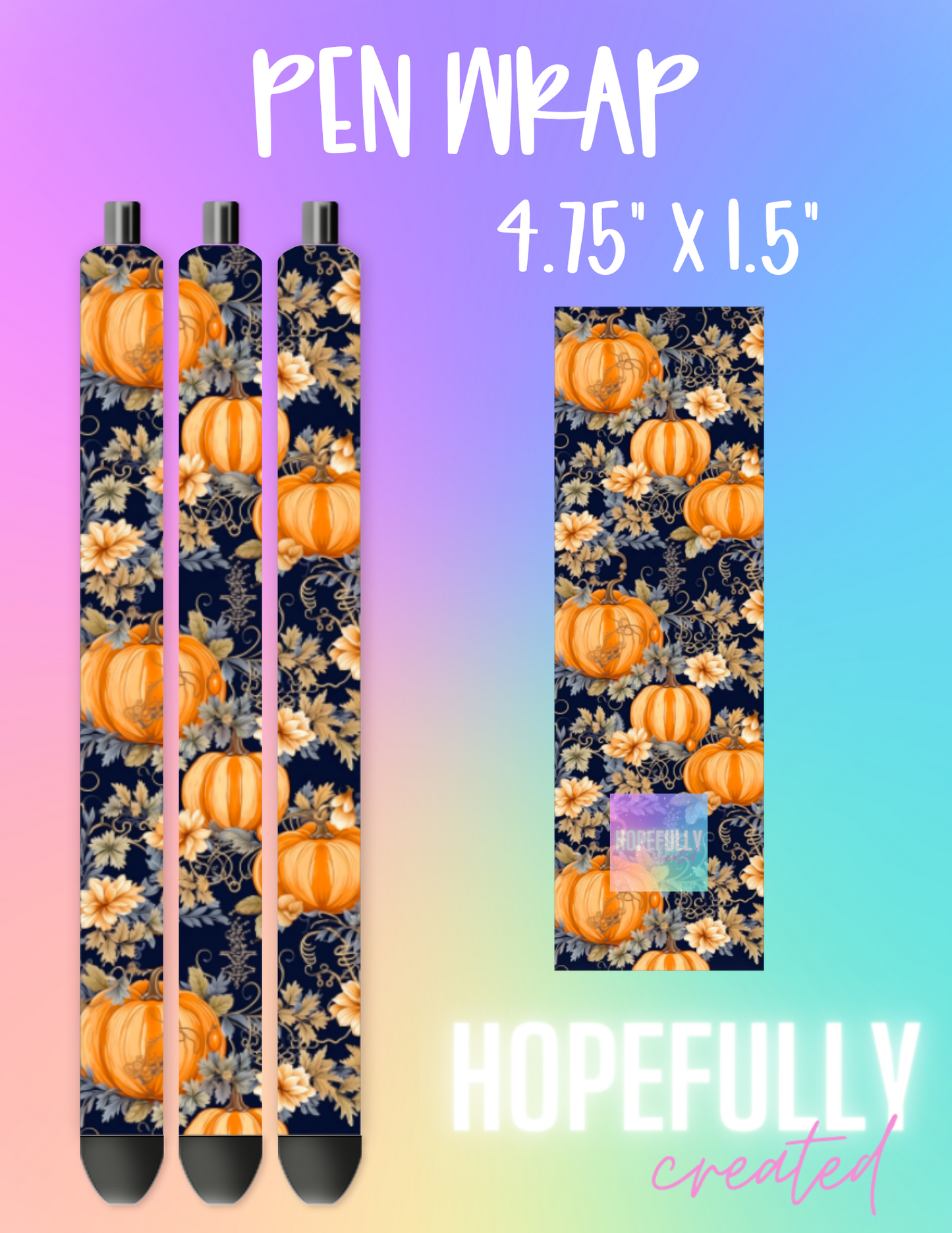 Pumpkins Pen Wrap-200