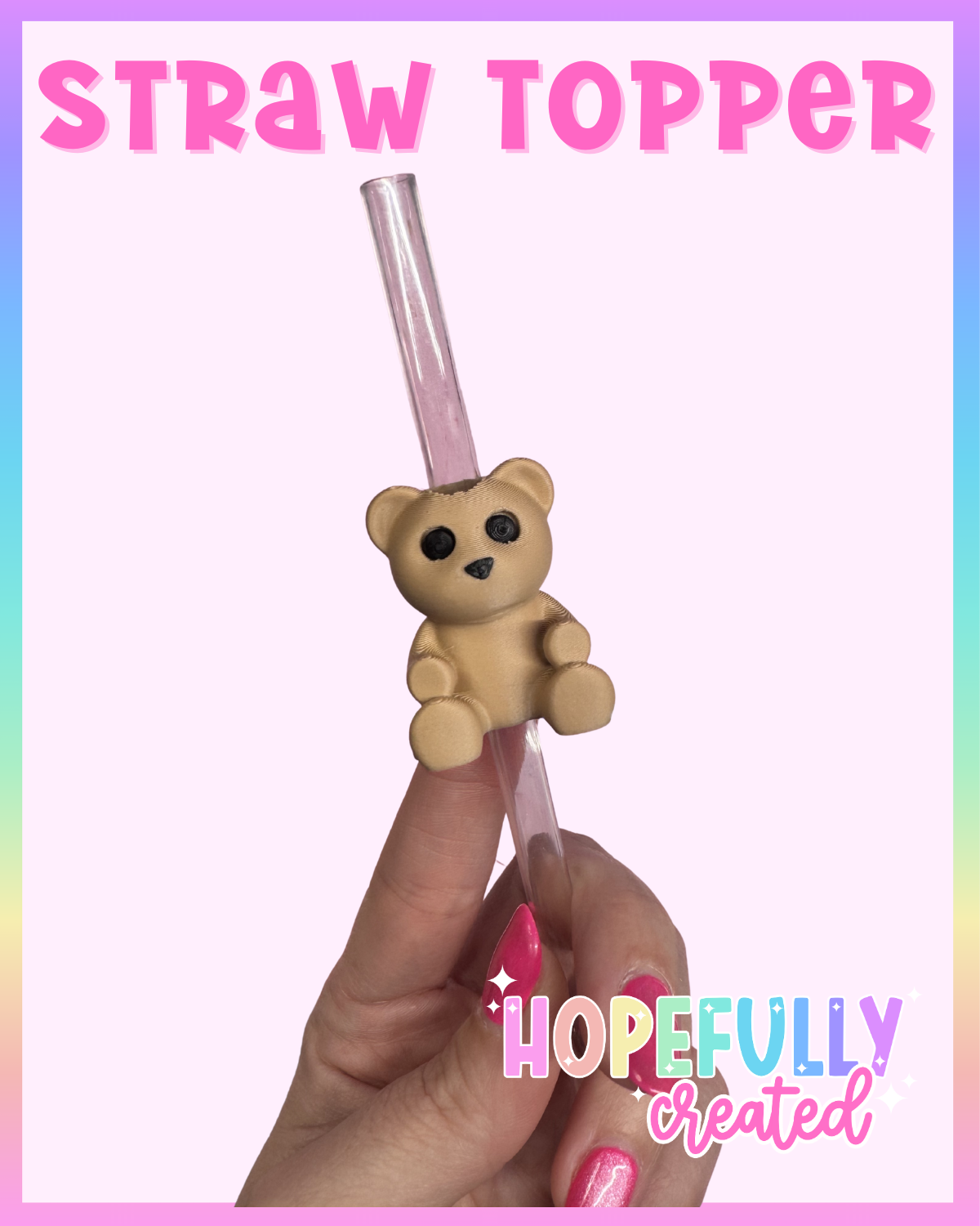 Bear Straw Topper