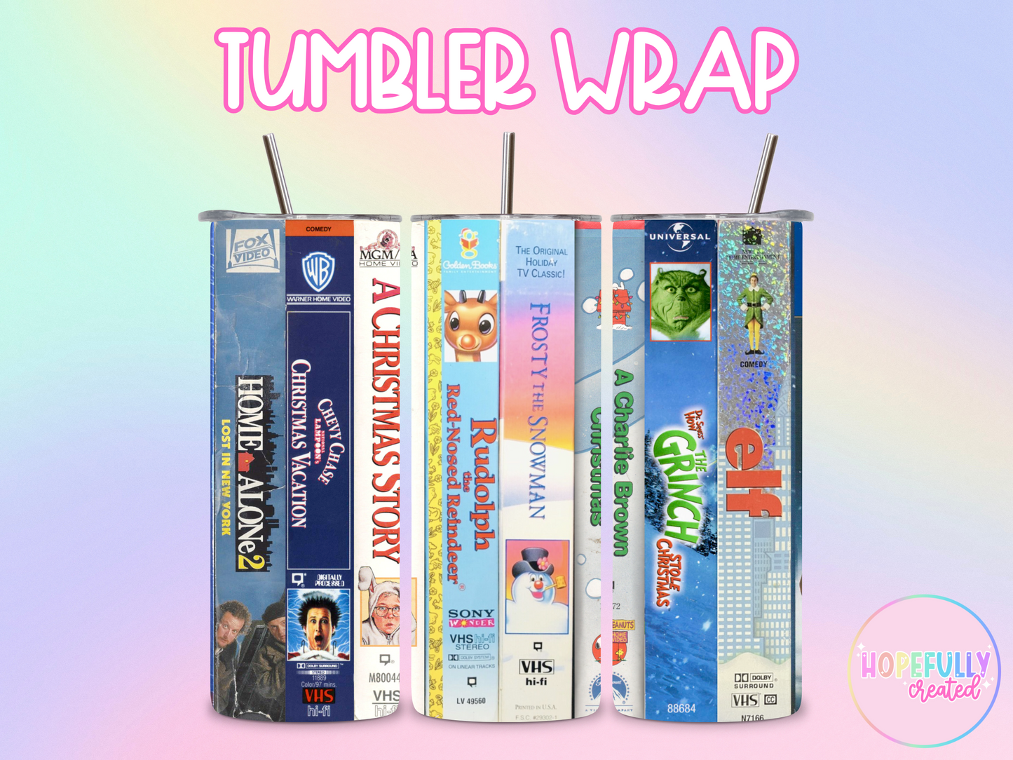 Christmas Movies Tumbler Wrap-53