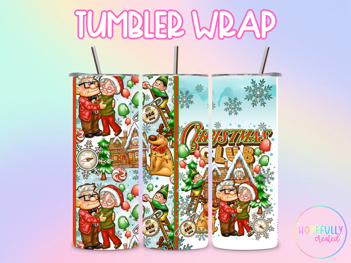 Christmas Club Tumbler Wrap-58