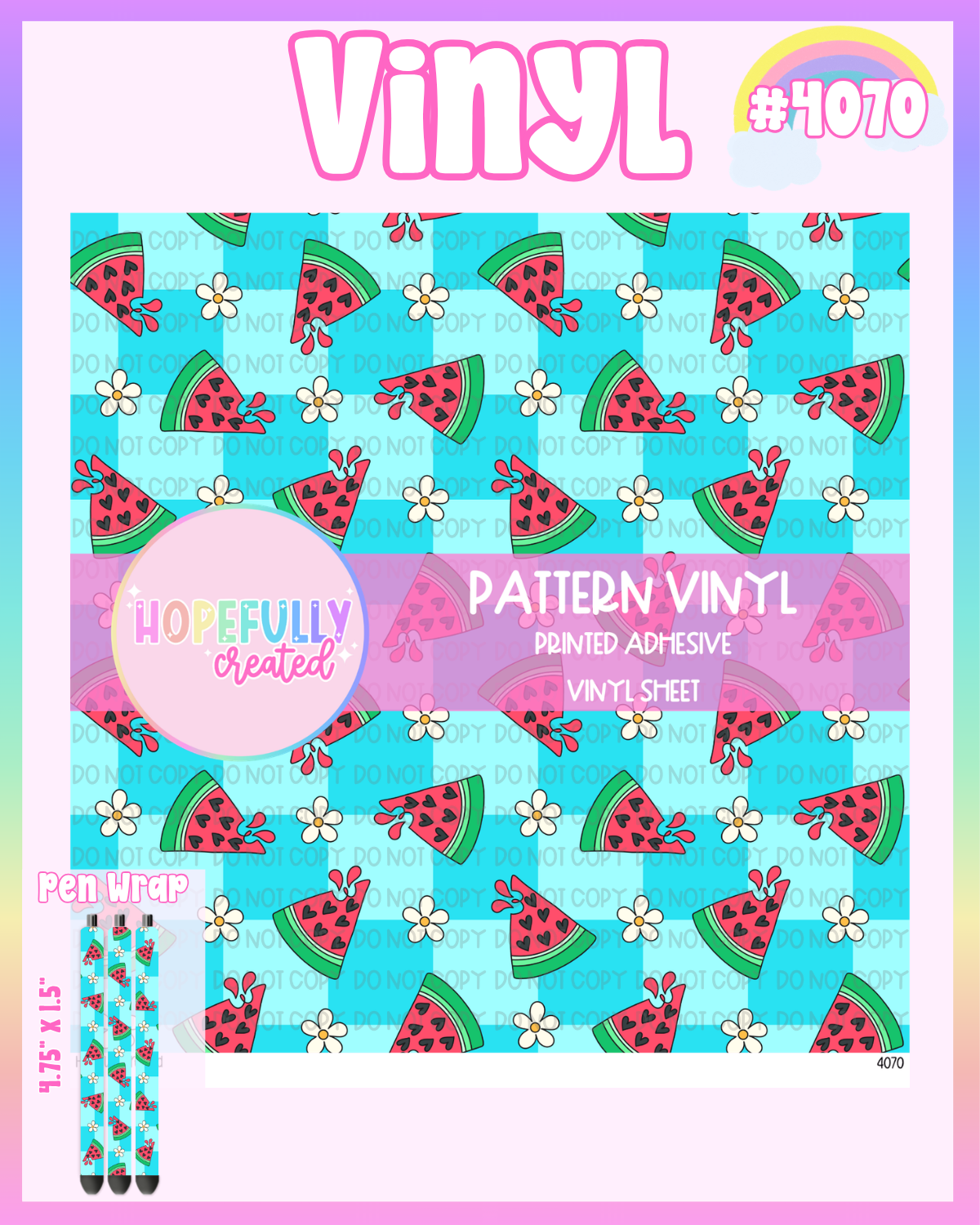 Watermelon Vinyl Collection - 4070