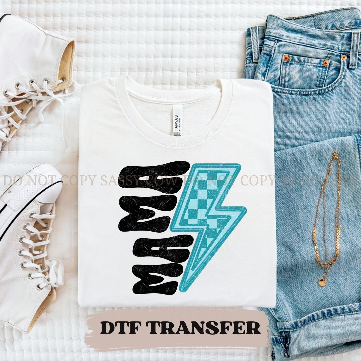 BOY MAMA BOLT - DTF TRANSFER 0153