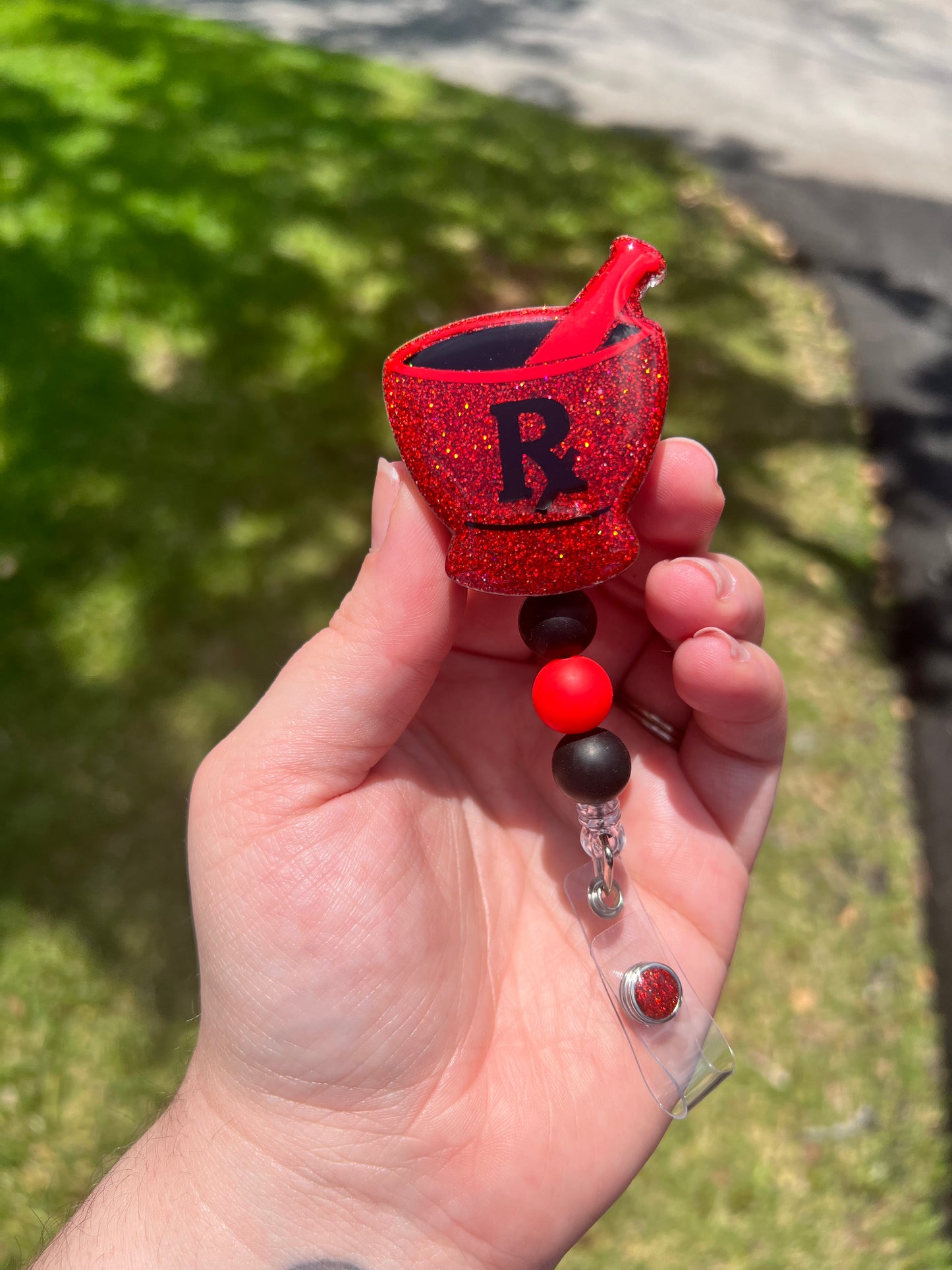 Mortar and Pestle Badge Reel