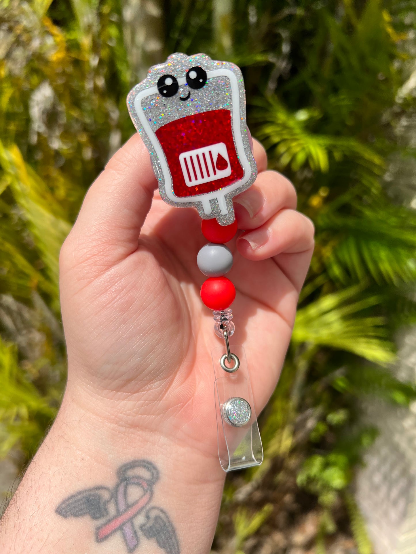 Blood Bag Badge Reel