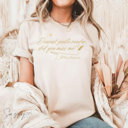 DEAREST GENTLE READER DTF Transfer