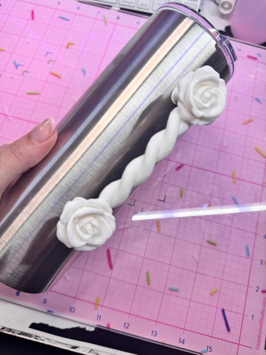 Rose Flower Handle