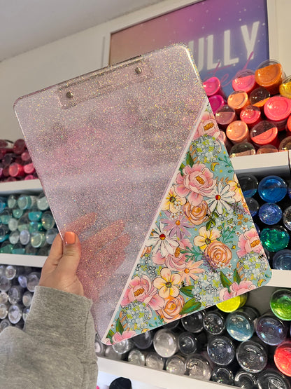 Floral Clipboard