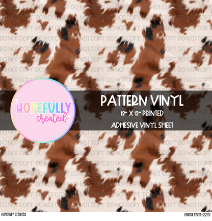 Cow Print Vinyl Collection - 2279