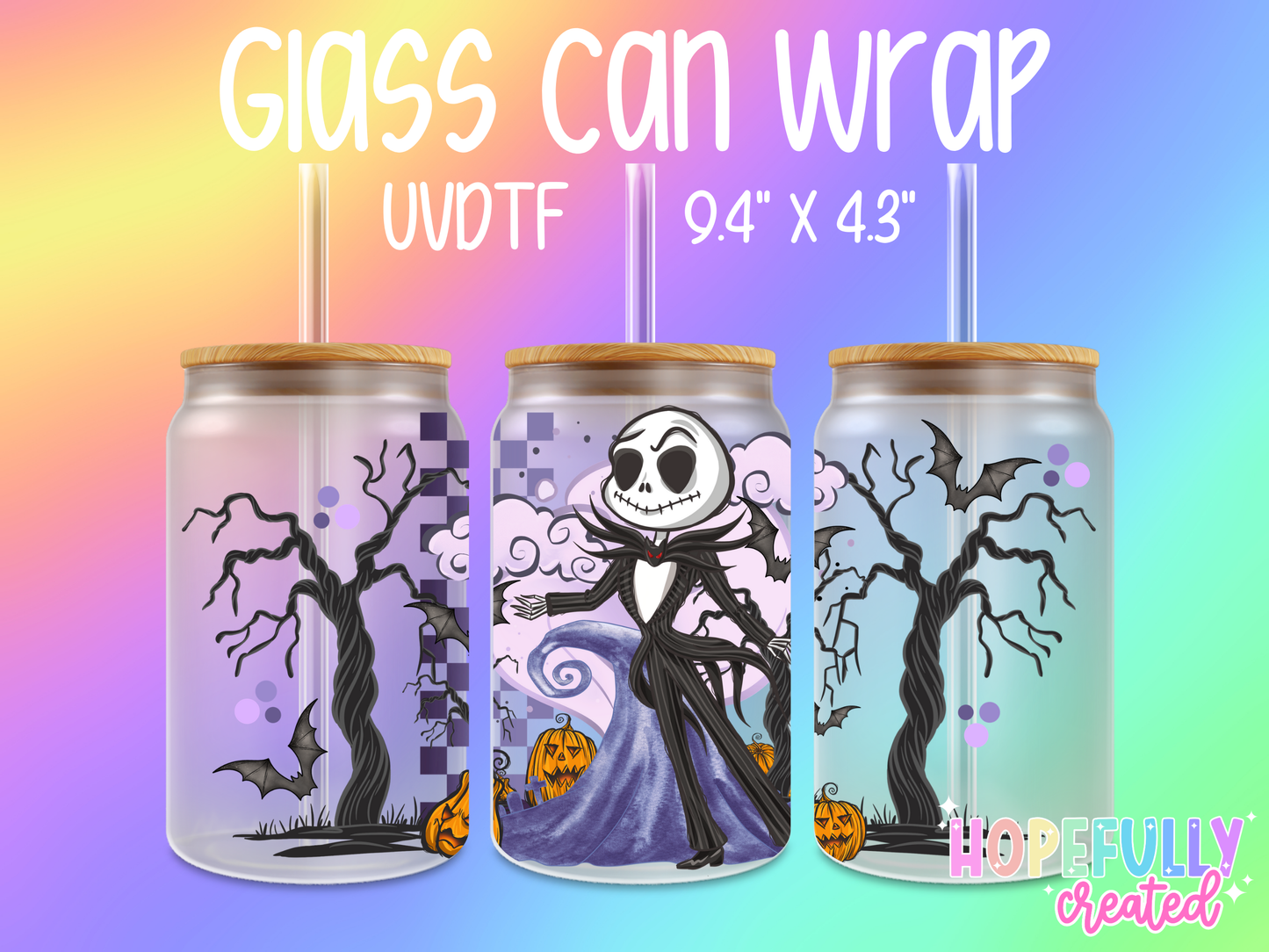 NBC UVDTF Glass Can Wrap