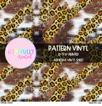 Animal Print Vinyl Collection- 2280