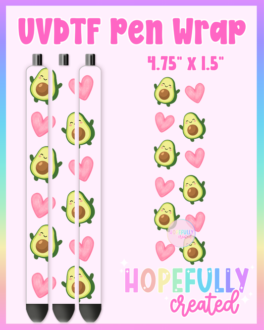 Avocado UVDTF Pen Wrap