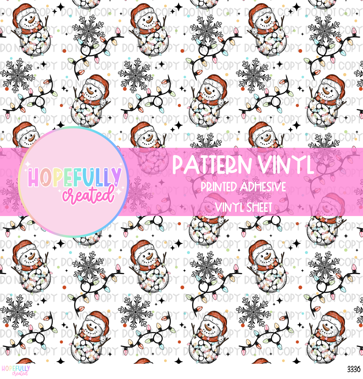 Snowman Vinyl Collection - 3336