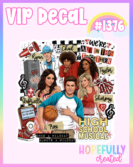 School Musical Decal-1376 VIP