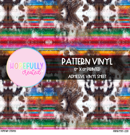 Animal Print Vinyl Collection- 2281