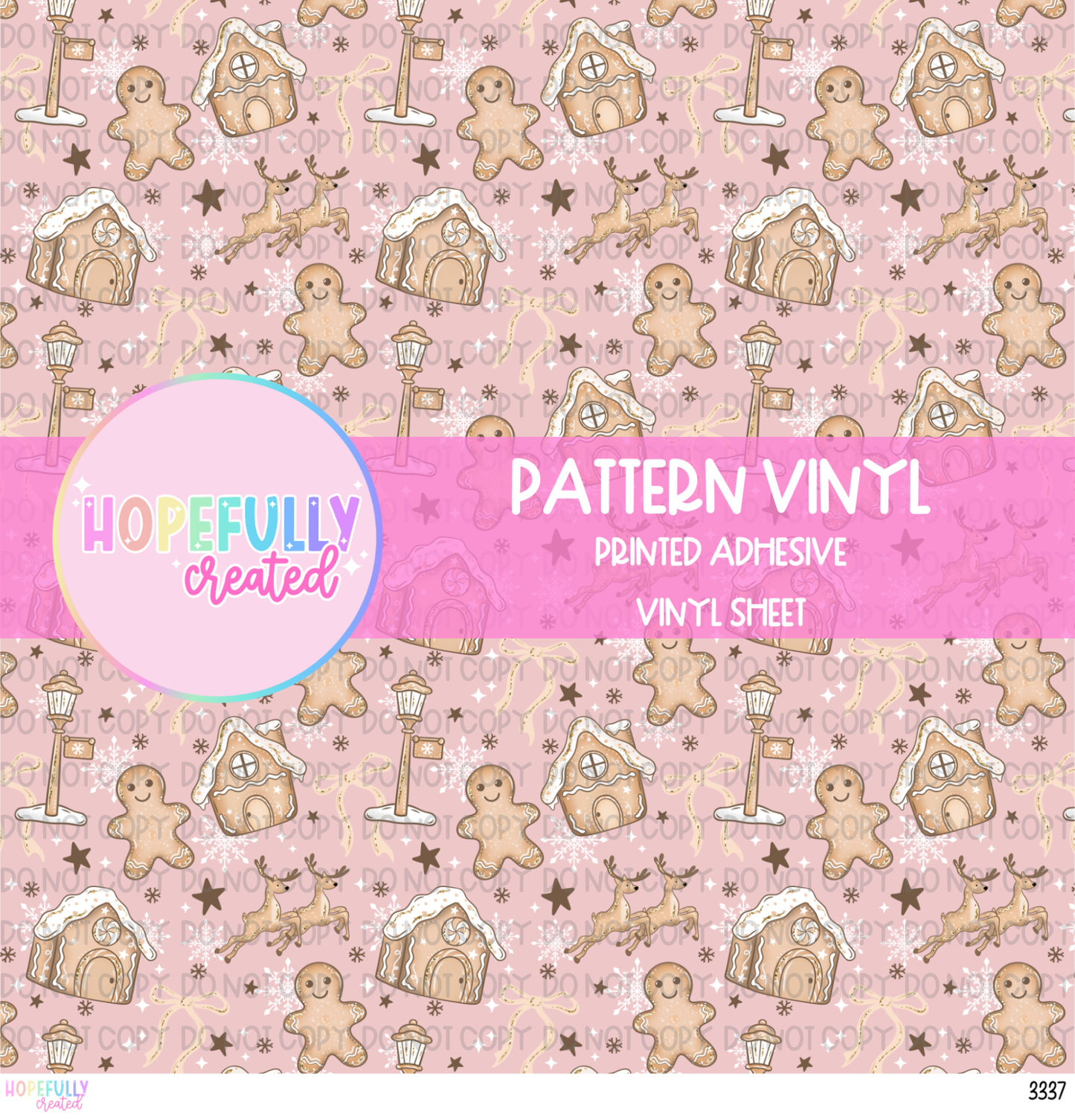 Gingerbread Vinyl Collection - 3337