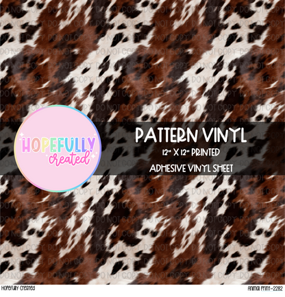 Animal Print Vinyl Collection - 2282