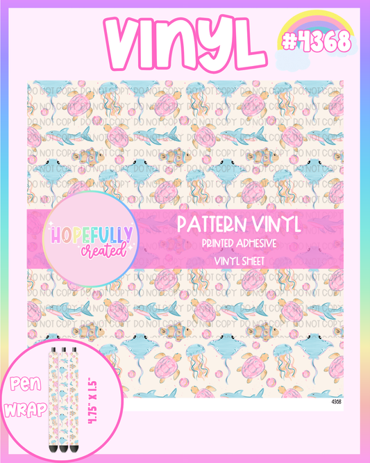 Sea Animals Vinyl Collection - 4368