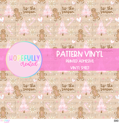 Gingerbread Tis' the Season Vinyl Collection - 3340