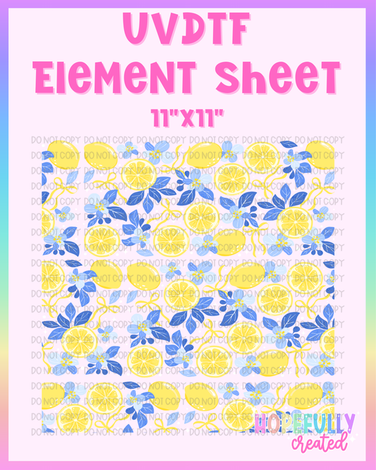 Lemons UVDTF Element Sheet
