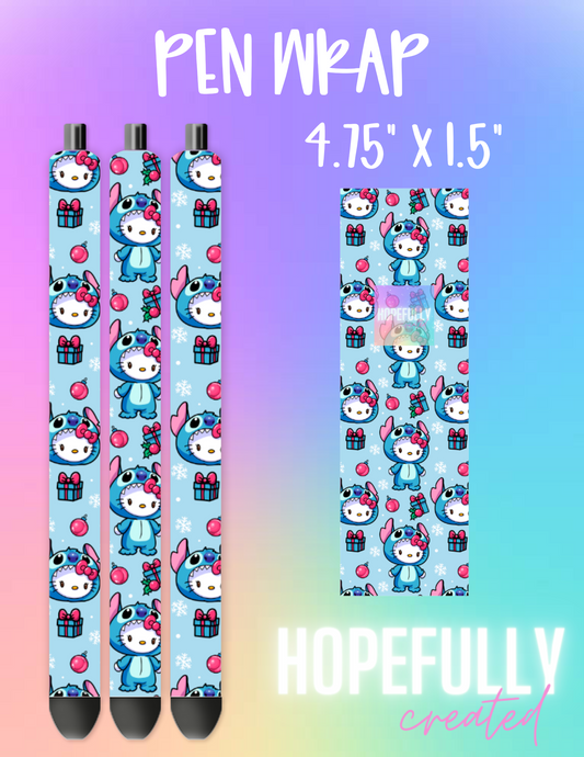 Alien Kitty Pen Wrap-611 VIP Holiday