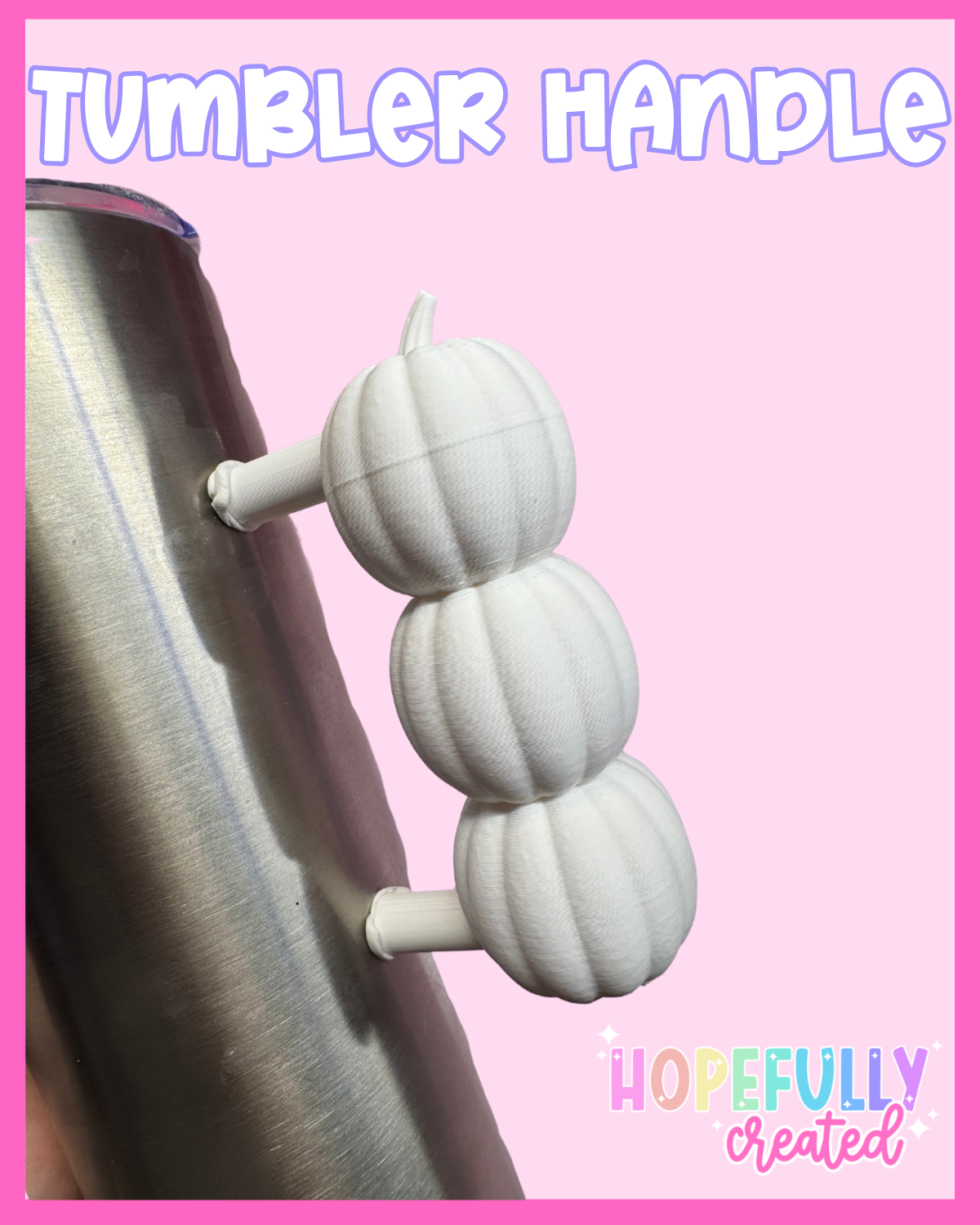 Stacked Pumpkins Handle