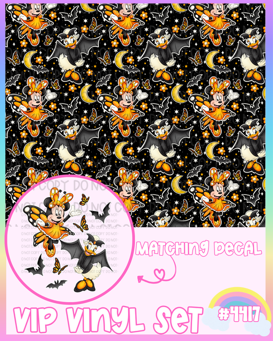 Halloween Mouse Vinyl Set